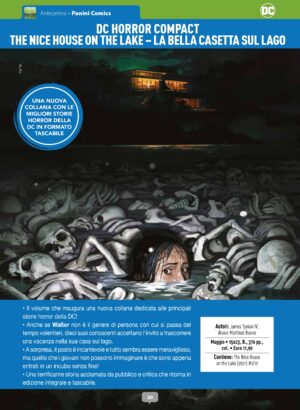 DC HORROR COMPACT THE NICE HOUSE ON THE LAKE – LA BELLA CASETTA SUL LAGO