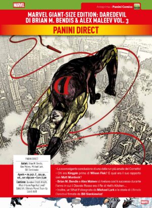 MARVEL GIANT-SIZE EDITION: DAREDEVIL  DI BRIAN M. BENDIS & ALEX MALEEV VOL. 3