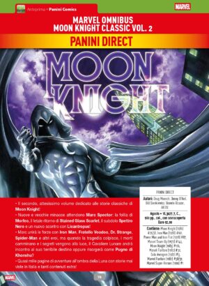 MARVEL OMNIBUS MOON KNIGHT CLASSIC VOL. 2