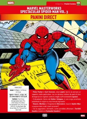 MARVEL MASTERWORKS SPECTACULAR SPIDER-MAN VOL. 3